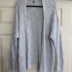 Universal Thread Gray Chunky Knit Cardigan